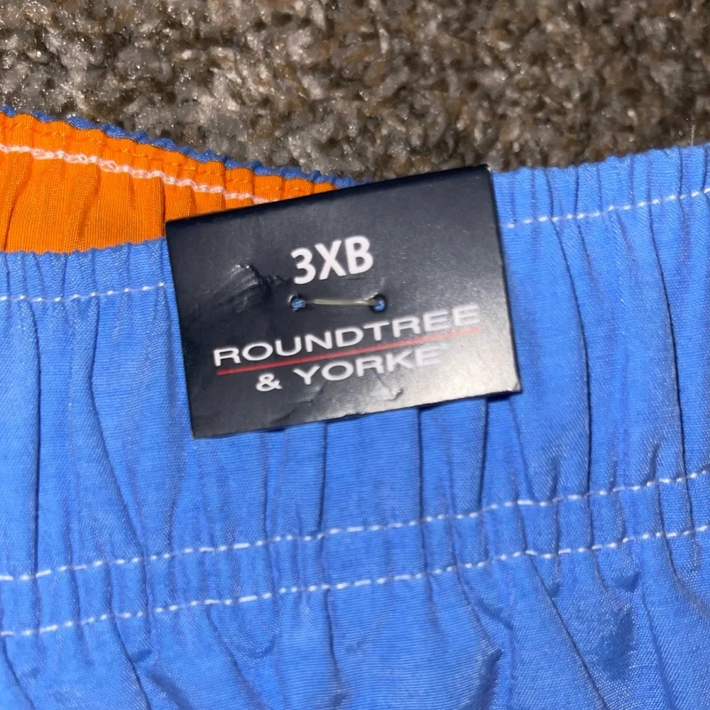 Roundtree Yorke Big‎ & Tall Swim Trunks Size 3XB New With Tags (2)